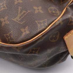 Pre Owned Louis Vuitton Samuel 35 Crossbody Shoulder Bag Monogram Canvas