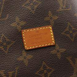 Pre Owned Louis Vuitton Brown Monogram Canvas  Saumur 30 Shoulder Bag