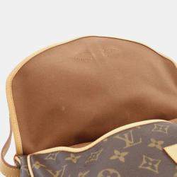 Pre Owned Louis Vuitton Brown Monogram Canvas Saumur 30 Shoulder Bag