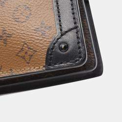 Louis Vuitton   Canvas Reverse Monogram Trunk Clutch Bag