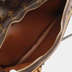 Pre Owned Louis Vuitton Brown Monogram Canvas Nile Shoulder Bag