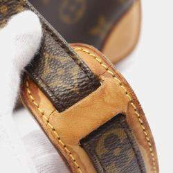 Pre Owned Louis Vuitton Brown Monogram Canvas Nile Shoulder Bag