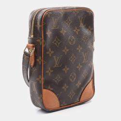 Pre Owned Louis Vuitton Brown Monogram Canvas Danube Crossbody Bag