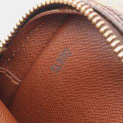 Pre Owned Louis Vuitton Brown Monogram Canvas Danube Crossbody Bag