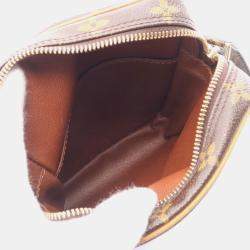 Pre Owned Louis Vuitton Brown Monogram Canvas Danube Crossbody Bag