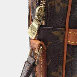 Pre Owned Louis Vuitton Brown Monogram Canvas Danube Crossbody Bag