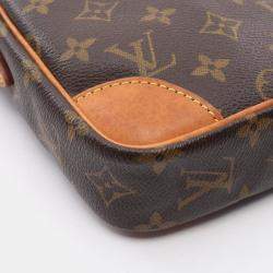 Pre Owned Louis Vuitton Brown Monogram Canvas Danube Crossbody Bag