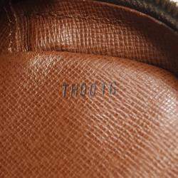 Pre Owned Louis Vuitton Brown Monogram Canvas Danube Crossbody Bag