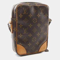 Pre Owned Louis Vuitton Brown Monogram Canvas Danube Crossbody Bag