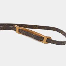 Pre Owned Louis Vuitton Brown Monogram Canvas Danube Crossbody Bag
