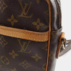 Pre Owned Louis Vuitton Brown Monogram Canvas Danube Crossbody Bag