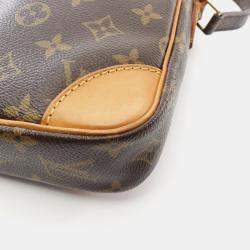 Pre Owned Louis Vuitton Brown Monogram Canvas Danube Crossbody Bag