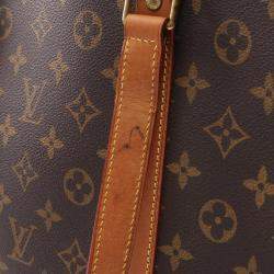 Pre Owned Louis Vuitton Brown Monogram Canvas Babylon Shoulder Tote Bag