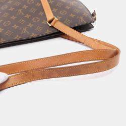 Pre Owned Louis Vuitton Brown Monogram Canvas Babylon Shoulder Tote Bag