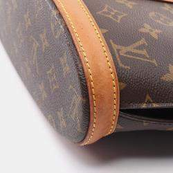 Pre Owned Louis Vuitton Brown Monogram Canvas Babylon Shoulder Tote Bag