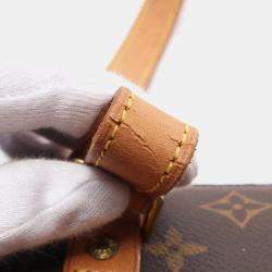 Pre Owned Louis Vuitton Brown Monogram Canvas Babylon Shoulder Tote Bag