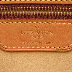 Pre Owned Louis Vuitton Brown Monogram Canvas Babylon Shoulder Tote Bag