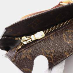 Pre Owned Louis Vuitton Brown Monogram Canvas Babylone Shoulder Bag