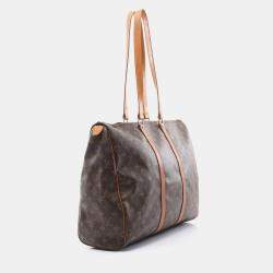 Louis Vuitton Brown Monogram Canvas Flannerie 50 Shoulder Bag