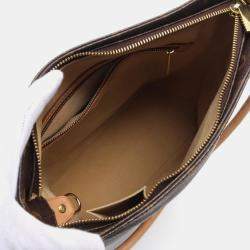 Louis Vuitton Brown Monogram Canvas Looping GM Shoulder Bag