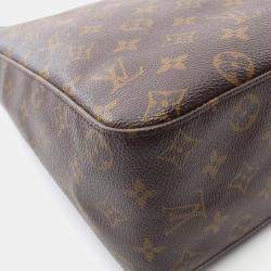 Louis Vuitton Brown Monogram Canvas Looping GM Shoulder Bag