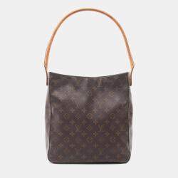 Louis Vuitton Brown Monogram Canvas Looping GM Shoulder Bag