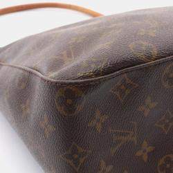 Louis Vuitton Brown Monogram Canvas Looping GM Shoulder Bag