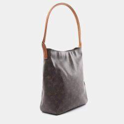 Louis Vuitton Brown Monogram Canvas Looping GM Shoulder Bag