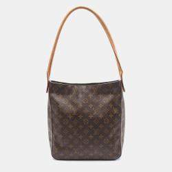 Louis Vuitton Brown Monogram Canvas Looping GM Shoulder Bag 