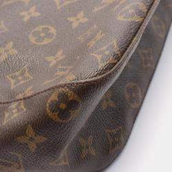 Louis Vuitton Brown Monogram Canvas Looping GM Shoulder Bag 