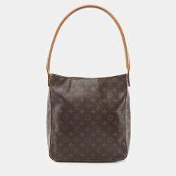 Louis Vuitton Brown Monogram Canvas Looping GM Shoulder Bag 