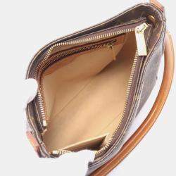 Louis Vuitton Brown Monogram Canvas Looping MM Shoulder Bag