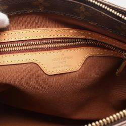 Pre Owned Louis Vuitton Brown Monogram Canvas Cabas Piano Tote Bag
