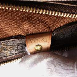 Pre Owned Louis Vuitton Brown Monogram Canvas Cabas Piano Tote Bag