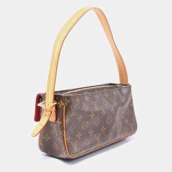 Pre Owned Louis Vuitton Brown Monogram Canvas Viva cite MM Shoulder Bag