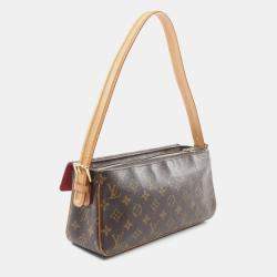 Pre Owned Louis Vuitton Brown Monogram Canvas Vivacite MM Shoulder Bag