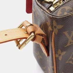 Pre Owned Louis Vuitton Brown Monogram Canvas Vivacite MM Shoulder Bag