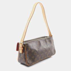 Louis Vuitton Brown Monogram Canvas MM Vivacite Shoulder Bag