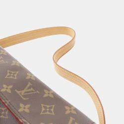 Louis Vuitton Brown Monogram Canvas MM Vivacite Shoulder Bag