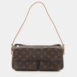 Louis Vuitton Brown Monogram Canvas MM Vivacite Shoulder Bag