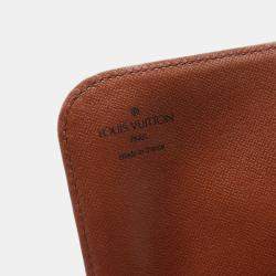 Pre Owned Louis Vuitton Brown Monogram Canvas GM Cartouchiere Shoulder Bag