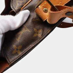 Pre Owned Louis Vuitton Brown Monogram Canvas GM Cartouchiere Shoulder Bag