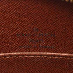 Pre Owned Louis Vuitton Drouot Shoulder Bag Monogram Canvas Brown Crossbody