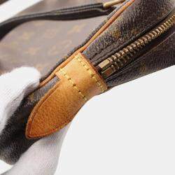 Pre Owned Louis Vuitton Brown Monogram Canvas Marly Bandoulidere Shoulder Bag