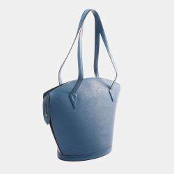 Louis Vuitton Saint Jacques Shopping Epi Toledo Blue Shoulder Bag
