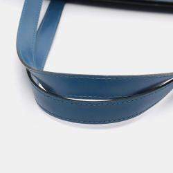 Louis Vuitton Saint Jacques Shopping Epi Toledo Blue Shoulder Bag