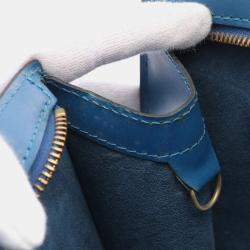 Louis Vuitton Saint Jacques Shopping Epi Toledo Blue Shoulder Bag