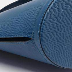 Louis Vuitton Saint Jacques Shopping Epi Toledo Blue Shoulder Bag