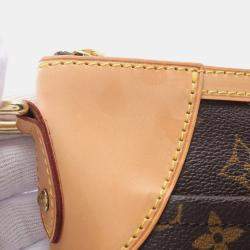 Pre Owned Louis Vuitton Brown Monogram Canvas MM Odeon Shoulder Bag