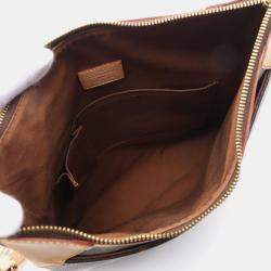 Pre Owned Louis Vuitton Brown Monogram Canvas MM Odeon Shoulder Bag